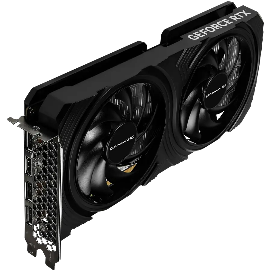 Gainward GeForce RTX 4060 Python II, 8GB GDDR6, 128bit, 1x HDMI 2.1, 3x DP 1.4a, two fan, 1x 8-pin Power connector, recommended PSU 600W, NE64060019P1-1070V - image 2