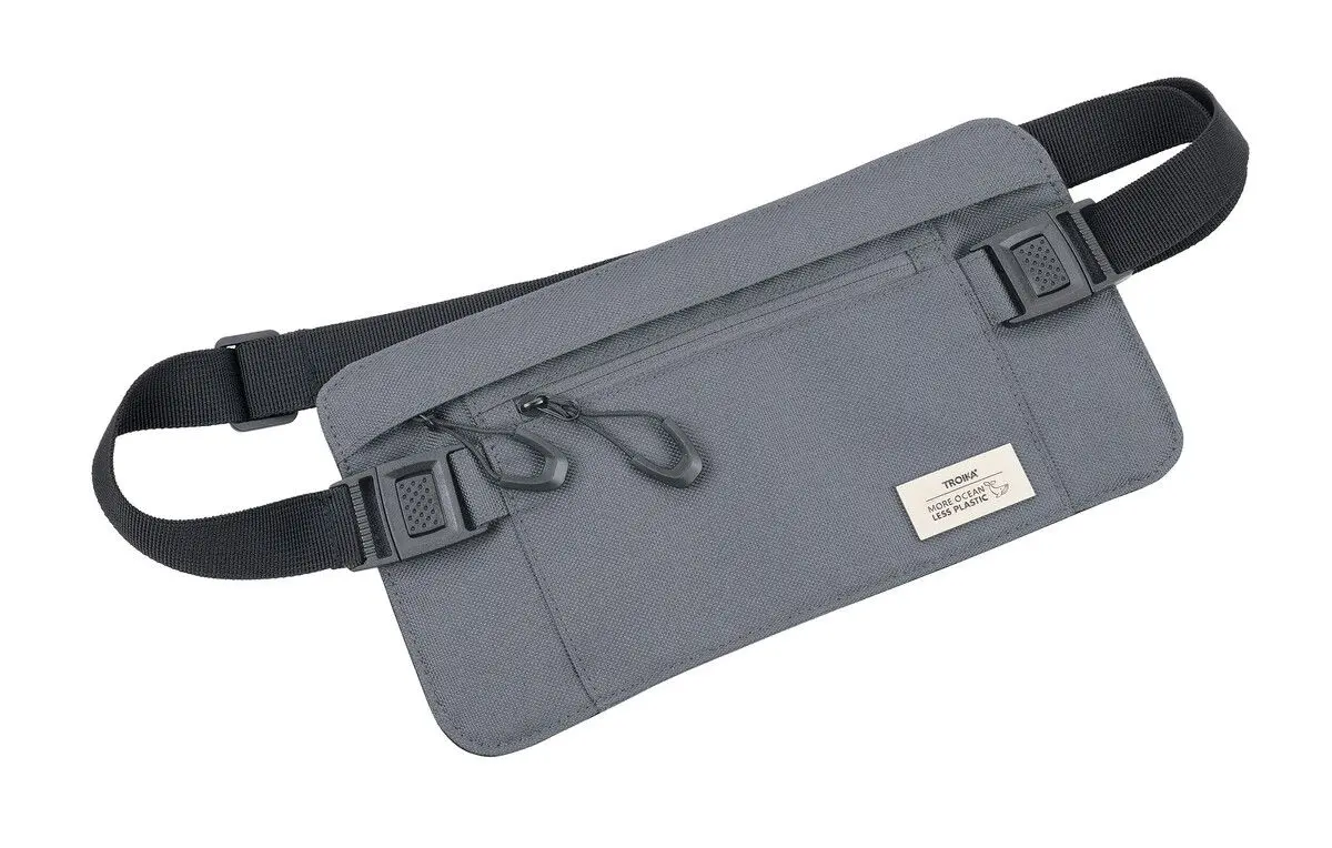 Чанта за кръст Troika BLUE CYCLE BELT BAG, сива