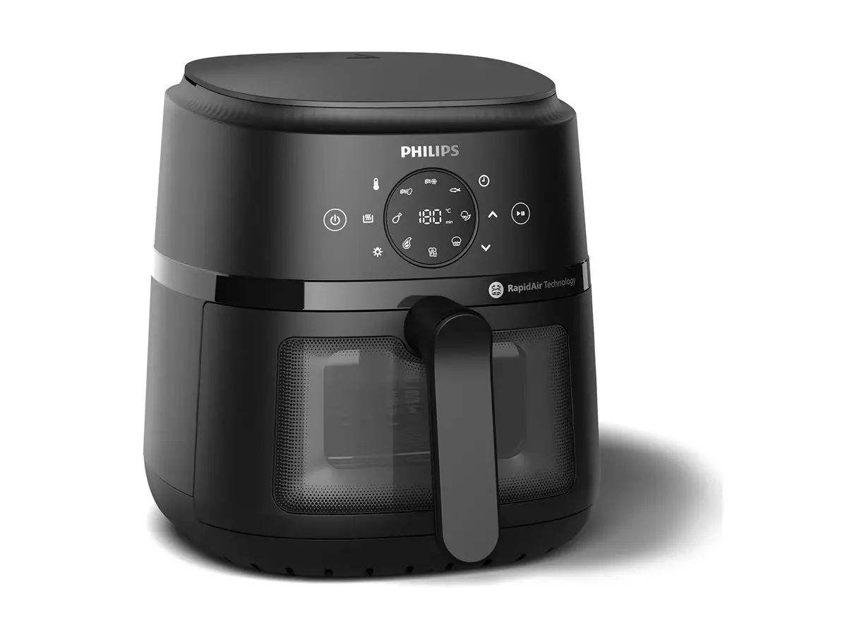 PHILIPS Airfryer Series 2000 4.2 литра Сензорен екран Технология Rapid Air Прозорец за готвене