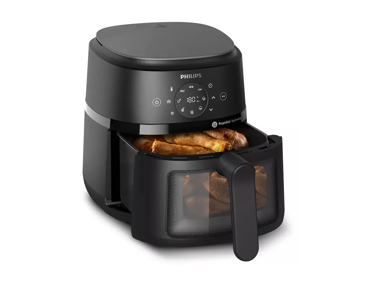 PHILIPS Airfryer Series 2000 4.2 литра Сензорен екран Технология Rapid Air Прозорец за готвене - image 1