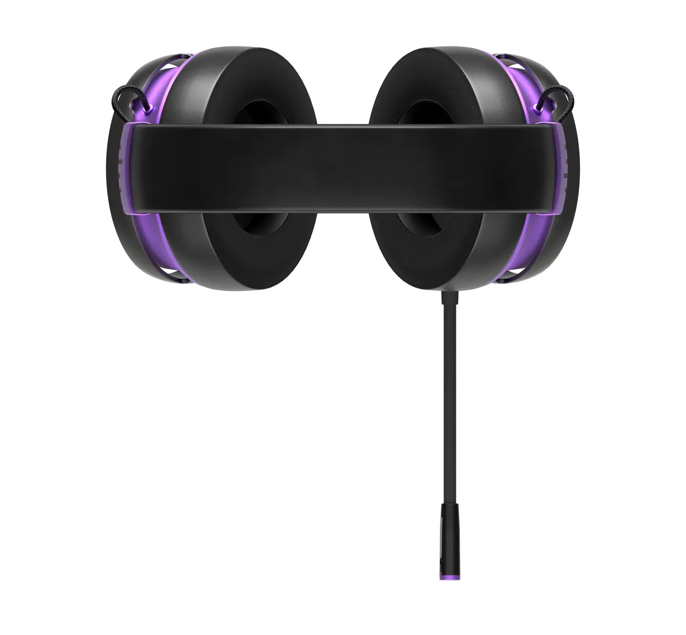 Геймърски безжични слушалки Dark Project Sono Wireless - Black/Violet - image 4