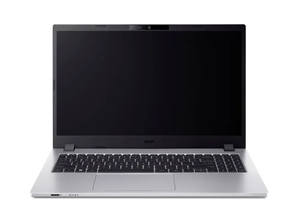 Лаптоп, Acer Travel Mate P2 TMP215-55-TCO-5870, Intel Core i5-1334U (3.4GHz up to 4.6Ghz, 12MB), 15.6" (1920x1080)FHD IPS SlimBezel, 1*16GB DDR5(1 slot free), 512GB PCIe NVMe SSD,  Intel UHD Graphics, Micro SD reader, TPM 2.0, Wifi 6E, BT 5.1, No OS, Silver, 3Y - image 2