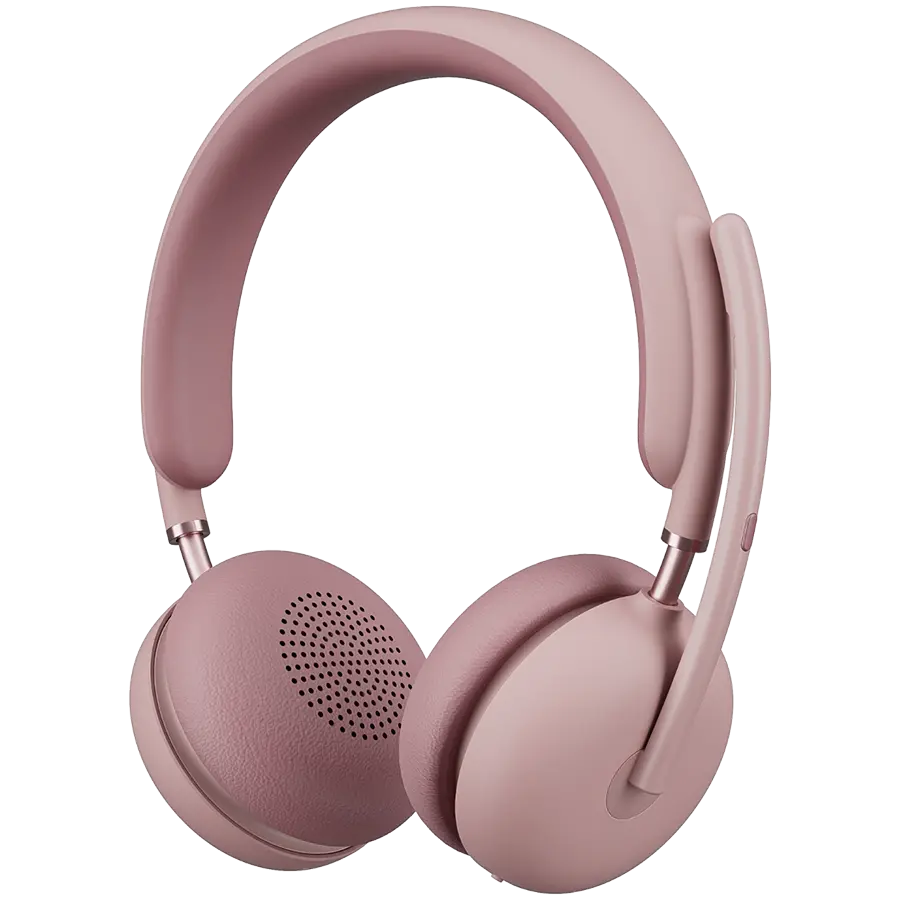 LOGITECH HEADSET - Logitech Zone Wireless 2 UC - ROSE,TEAMS - 2.4GHZ/BT - NO STAND