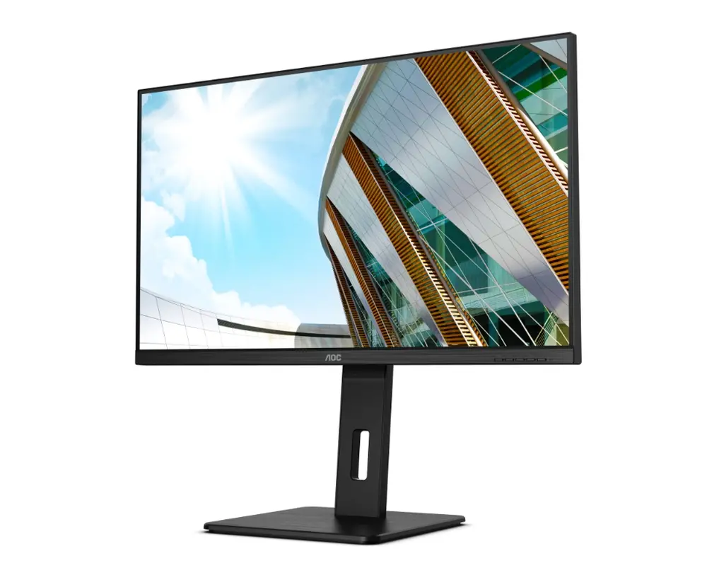 Монитор, AOC U32P2, 31.5" VA WLED, 3840x2160@60Hz, 4ms GtG, 350cd m/2, 3000:1, 50M:1 DCR, Adaptive Sync, FlickerFree, Low Blue Light, 3Wx2, Tilt, Height Adjust, Pivot, Swivel, 2xHDMI, DP, USB hub