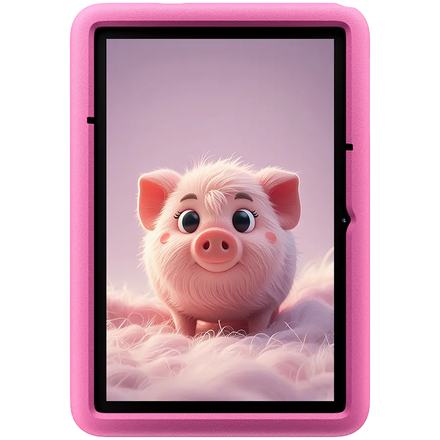 Blackview Tab A6 Kids, tablet, 10.1-inch 800*1280 HD+ IPS, A523 Octa-core 1.8GHz, 4GB + 128GB, 5100mAh; WiFi, 5MP Front/8MP Rear camera, Android 14, Rose Pink - image 1