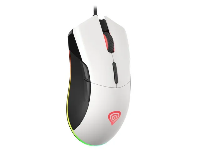 Мишка, Genesis Gaming Mouse Krypton 290 6400 DPI RGB Backlit With Software White - image 5
