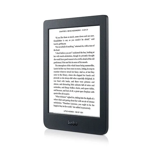 Четец за Е-книги, Kobo Nia 6" EPD w/ Carta display (1024x758) & ComfortLight Black - image 1