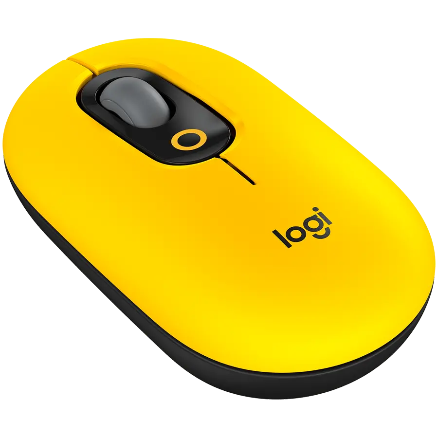 Мишка, Logitech POP Mouse with emoji - BLAST_YELLOW - EMEA - image 1