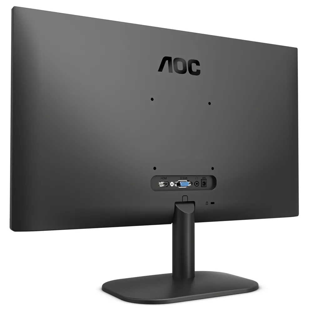 Монитор, AOC 27B2QAM 27" WLED VA 1920x1080@75Hz, 4ms GTG, 250cd/m2, 4000:1, 20M:1 DCR, Low Blue Light, Tilt, D-SUB, HDMI, DP, Speakers, Black - image 2