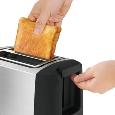 Тостер, Tefal  TT340830, Toaster, 800W, 2 slices, anti-frost, inox - image 3