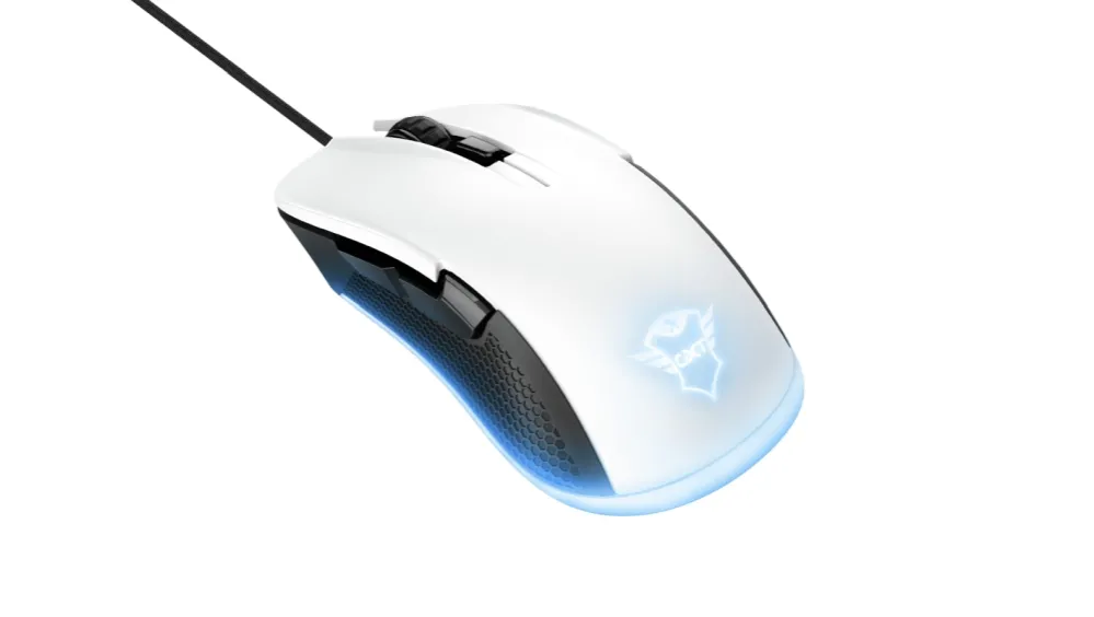 Мишка, TRUST GXT 922 Ybar RGB Gaming Mouse White - image 1