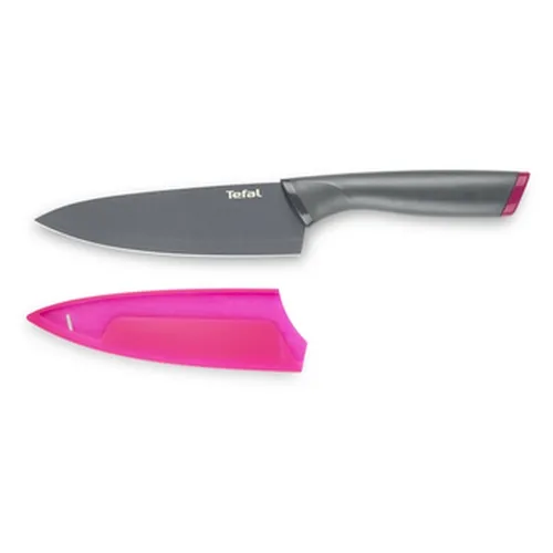 Нож, Tefal K1220304, Fresh Kitchen Chef knive + cover 15 cm - image 1