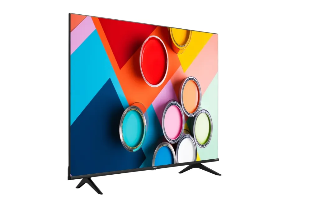 Телевизор, Hisense 55" A6G, 4K Ultra HD 3840x2160, DLED, HDR 10+, HLG, Dolby Vision, Dolby Atmos, DTS Virtual X, Smart TV, WiFi 5GHz, WiFi Direct, BT, 4xHDMI, 2xUSB, LAN, CI+, DVB-T2/C/S2, Black - image 1